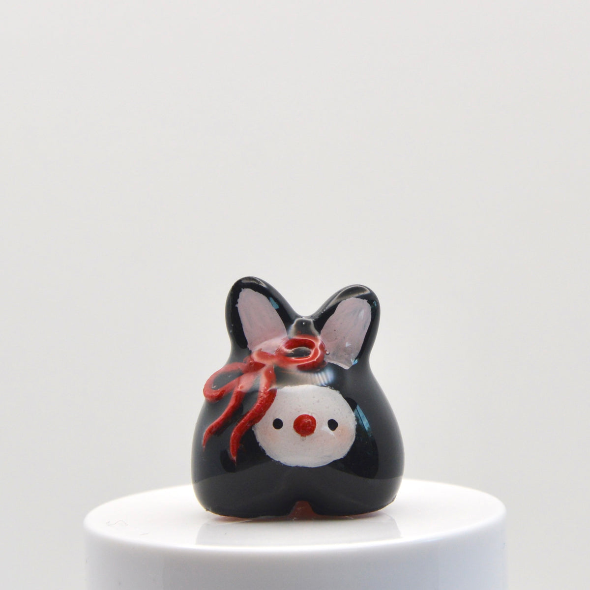 Red Bow Bunny Pneeble