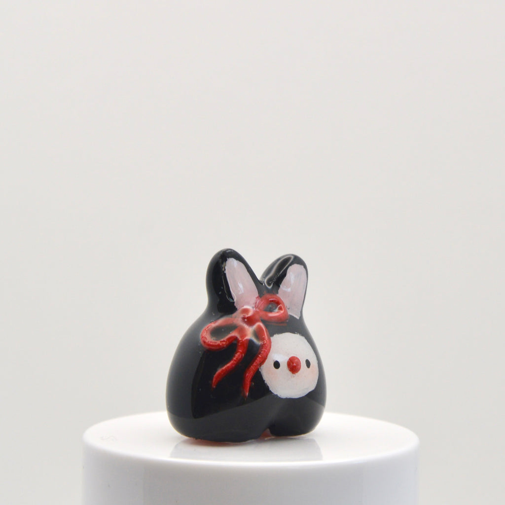 Red Bow Bunny Pneeble